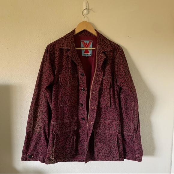 Adaptation Leopard Print Utility Jacket - Picture 5 of 10